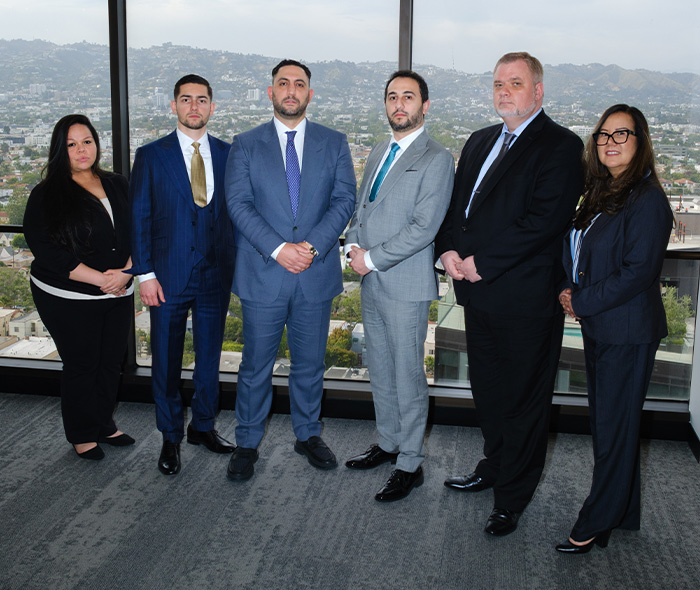 Bus Accidents the Capfirm law team group photo